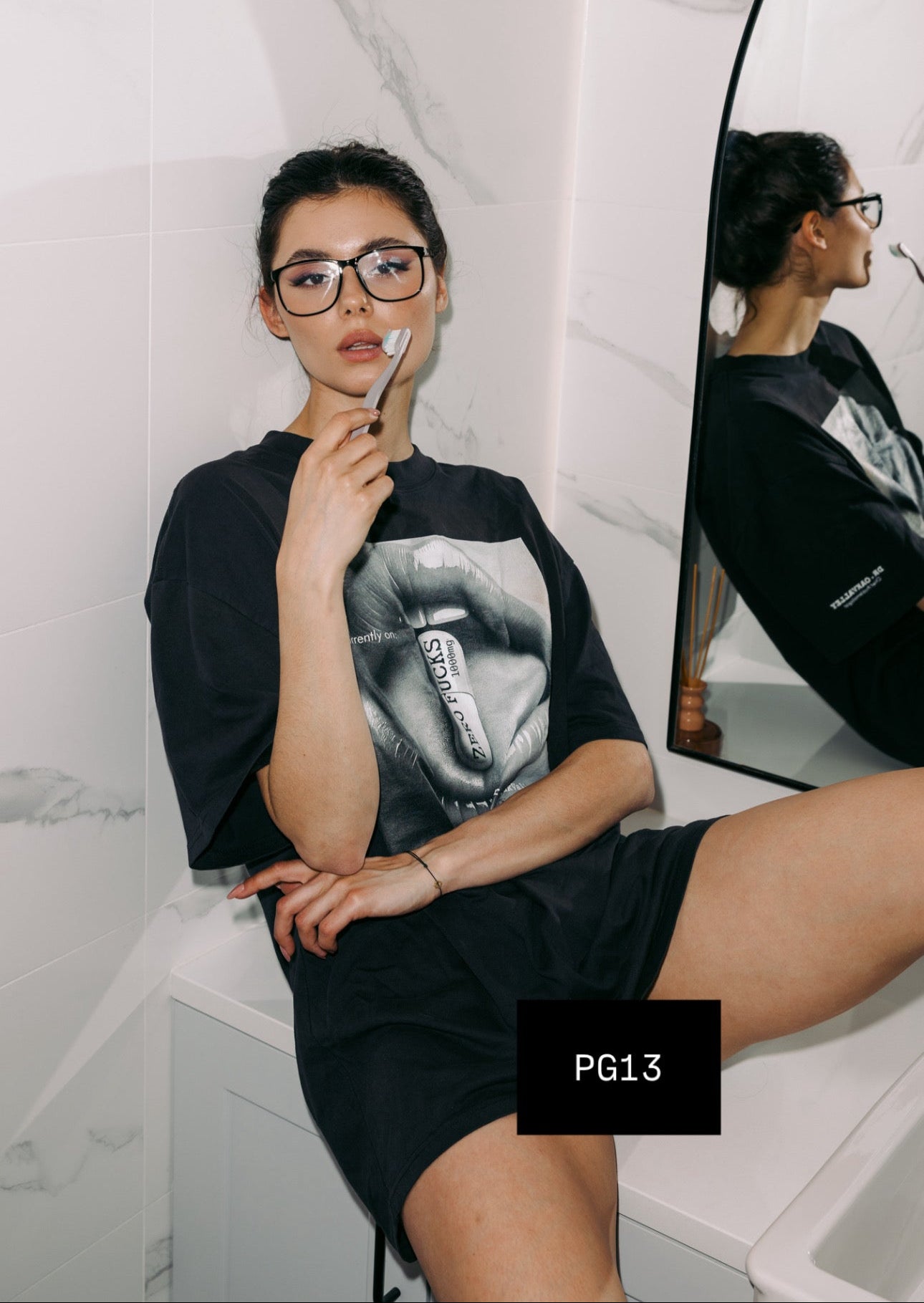 Zero Fucks- Oversized faded t-shirt