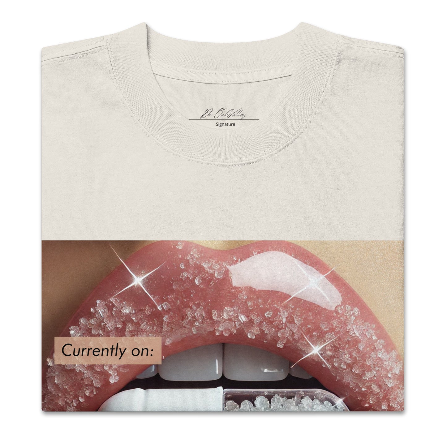 Unapologetic -Oversized faded t-shirt