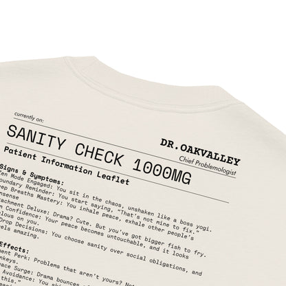 Sanity Check Oversized faded t-shirt